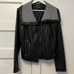 BLACK RIVET Leather Jacket